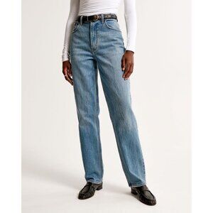 Abercrombie & Fitch Light Blue Straight Leg Jeans
